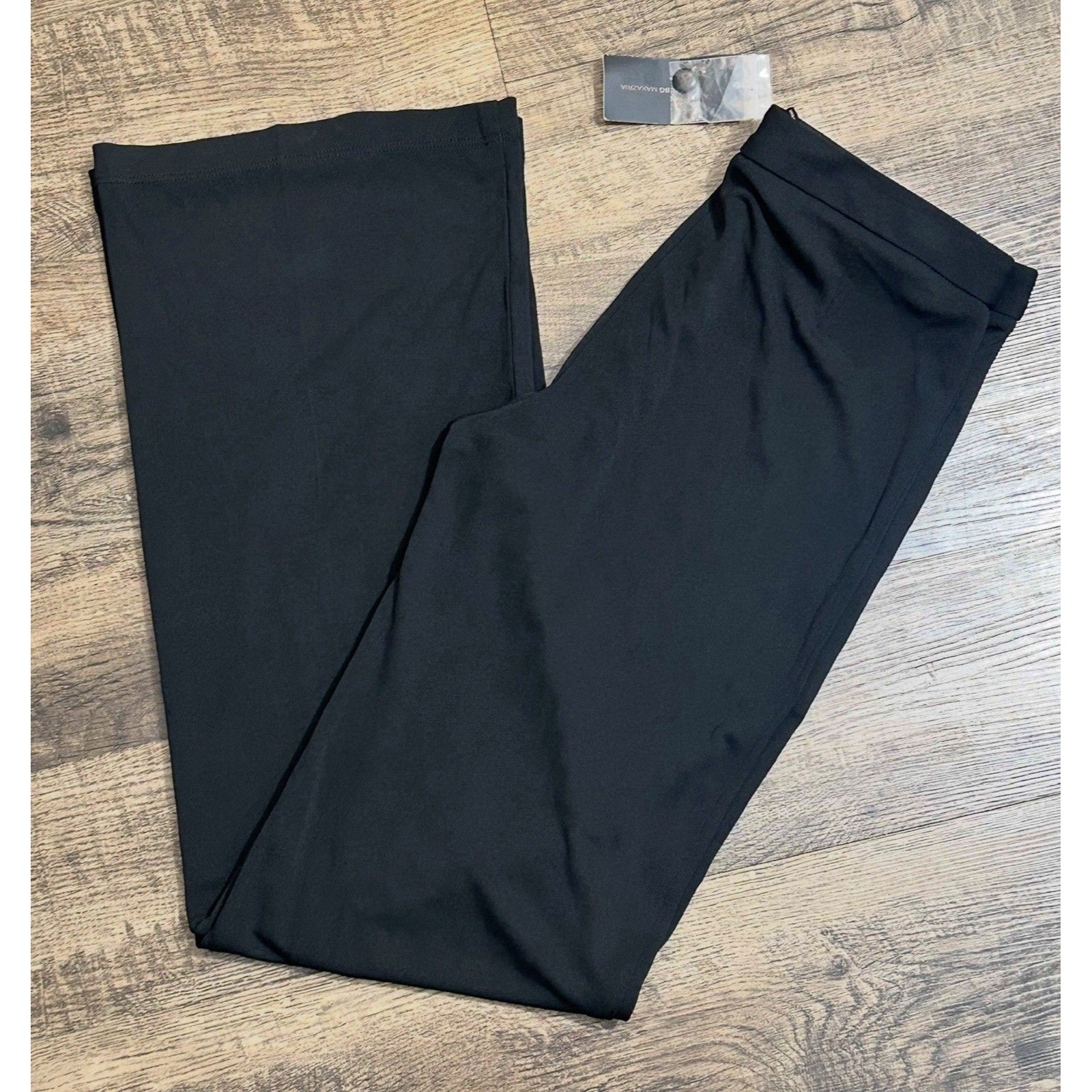 Bcbgmaxazria Nwt Women’s Size 8 Black Straight Leg Pants Rayon Blend